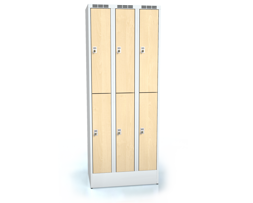 Divided cloakroom locker ALDERA 1920 x 750 x 500